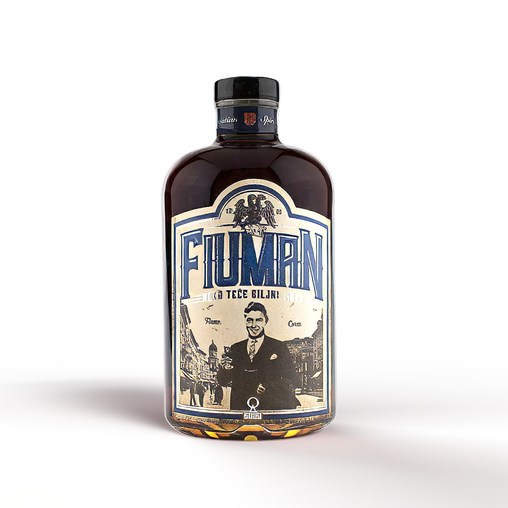Fiuman biljni liker 0,7L – premium craft liker s Kvarnera