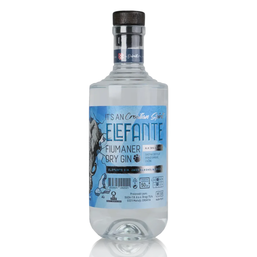 Elefante Gin - Suza-T.B. - Croatian Spirit